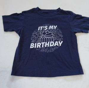 Disney Mickey Mouse Cupcake Birthday T Shirt, Size 3T